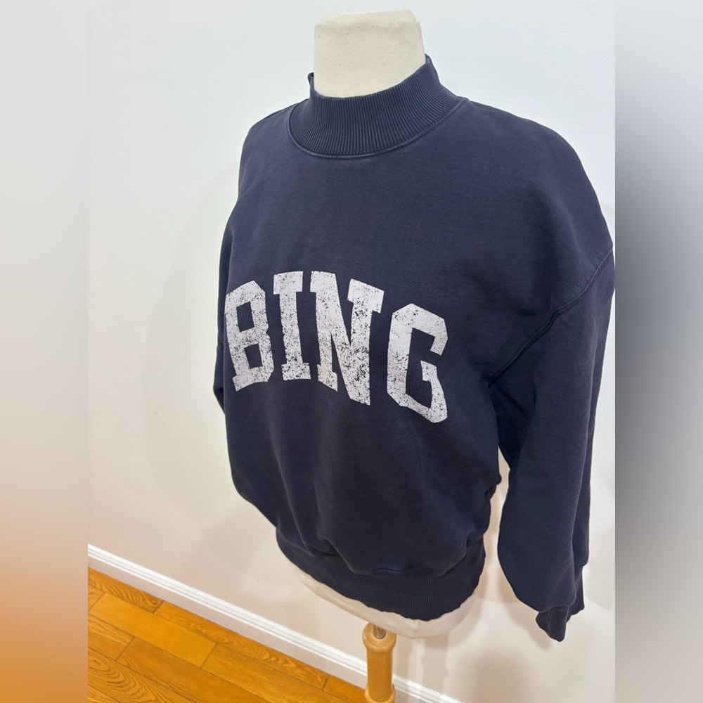Anine Bing Bradie Sweatshirt, Size: S - Picture 8 of 13